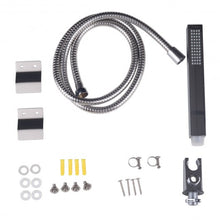 Load image into Gallery viewer, 57" Stainless Rainfall Waterfall Panel Shower w/ Massage Jets
