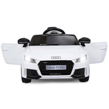 Load image into Gallery viewer, 12V Audi TT RS Electric Remote Control MP3 Kids Riding Car-White
