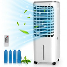 Load image into Gallery viewer, 4-in-1 Convenient Evaporative Air Cooler 12L Water Tank 4 Ice Boxes-White

