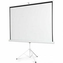 Load image into Gallery viewer, 100" 70 x 70 Portable Square Tripod Screen Projection Projector
