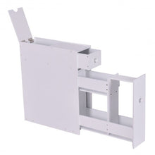 Load image into Gallery viewer, White Bathroom Cabinet Space Saver Storage Organizer
