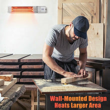 Load image into Gallery viewer, 1500W Infrared Patio Heater w/ Remote Control &amp; 24H Timer for Indoor Outdoor
