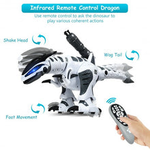 Load image into Gallery viewer, Kids Intelligent Interactive Remote Controller Robot Dinosaur-White
