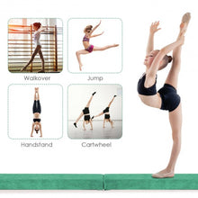 Load image into Gallery viewer, 7' Sectional Gymnastics Floor Balance Beam-Green
