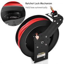 Load image into Gallery viewer, 3/8" x 50' Auto Rewind Retractable Air Hose Reel Compressor
