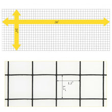 Load image into Gallery viewer, 24" x 50' Hardware Cloth 16 Gauge Black Vinyl Coated Welded Wire Mesh 1.5’’
