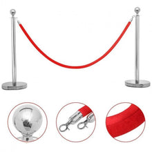 Load image into Gallery viewer, 6 pcs Stanchion Posts Queue Pole
