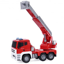 Load image into Gallery viewer, 1/18 5CH Remote Control Rescue Fire Engine Truck w/ Ladder
