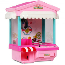 Load image into Gallery viewer, Kids Electronic Claw Toy Grabber Machine with Lights &amp; Music &amp; Coins-Pink
