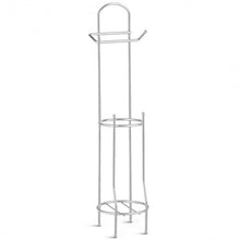 Load image into Gallery viewer, Free Standing Toilet Paper Roll Holder for Bathroom Storage
