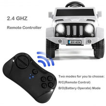 Load image into Gallery viewer, Battery Powered Kids Ride On Car with Remote Control-White
