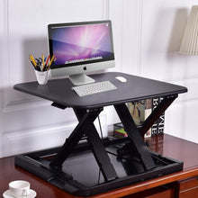 Load image into Gallery viewer, Slim 8 Adjustable Standing Folding Lap Desk-Black

