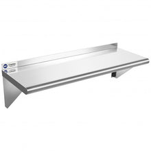 Load image into Gallery viewer, 12" � 36" Stainless Steel NSF Commercial Wall Mount Shelf - Kitchen &amp; Restaurant
