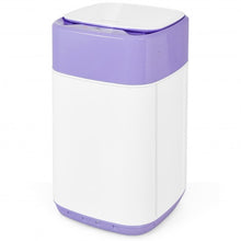 Load image into Gallery viewer, 8lbs Portable Fully Automatic Washing Machine with Drain Pump-Purple
