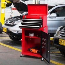 Load image into Gallery viewer, 2 PC Mini Tool Chest Cabinet Storage Toolbox
