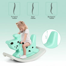 Load image into Gallery viewer, Baby Kids Animal Rocking Horse with Music and Lights-Green
