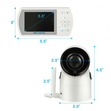 Load image into Gallery viewer, Security Video Baby Monitor with Tilt-Zoom Auto Camera
