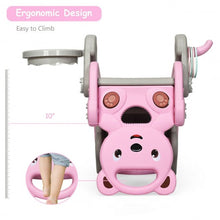 Load image into Gallery viewer, 4-in-1Baby Rocking Horse Slide Set-Pink

