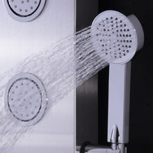 Load image into Gallery viewer, 47" Stainless Shower Panel with Massage Jets Hand Shower 
