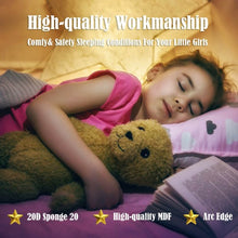 Load image into Gallery viewer, Kids Children Upholstered Berry Pattern Toddler Bed
