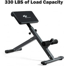 Load image into Gallery viewer, Adjustable Hyperextension Abdominal Exercise Back Bench

