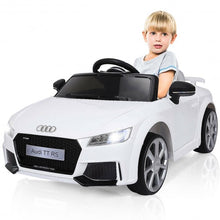 Load image into Gallery viewer, 12V Audi TT RS Electric Remote Control MP3 Kids Riding Car-White
