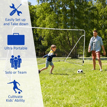 Load image into Gallery viewer, Outdoor Sports Weatherproof Steel Football Goal Net-12' x 6'
