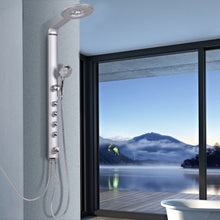 Load image into Gallery viewer, 40" Aluminum Alloy Shower Column Massage Jet System w/ Hand shower
