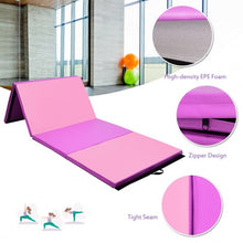 Load image into Gallery viewer, Gymnastics Anti-Tear Folding Panel Mats-10'
