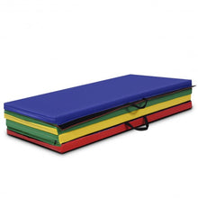 Load image into Gallery viewer, 4' x 8' x 2" 4 Colors Folding Panel Gymnastics Mat
