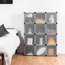 Load image into Gallery viewer, DIY 12 Cube Portable Closet Storage Organizer
