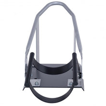 Load image into Gallery viewer, Motorcycle Wheel Chock 17" - 21" Tires Bike Stand Lift Mount Trailer -Silver
