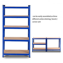 Load image into Gallery viewer, 35.5" x 71" Adjustable 5-Layer 2000 lbs Capacity Tool Shelf
