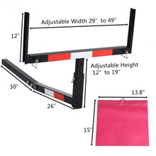 Load image into Gallery viewer, Adjustable Steel Pick Up Truck Bed Hitch Extender
