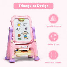 Load image into Gallery viewer, Double Sided Magnetic Drawing Art Easel-Pink
