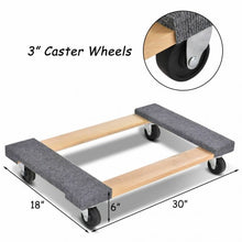 Load image into Gallery viewer, 2PCS Furniture Dolly Moving Carrier 1000lbs Capacity 30"�18"
