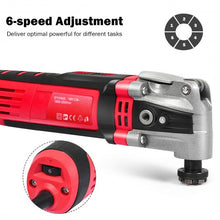 Load image into Gallery viewer, 3.5Amp Oscillating 6 Variable Speed Multi-Tool Kit
