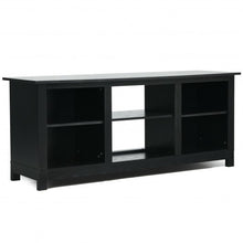 Load image into Gallery viewer, 2-Tier 58" TV Stand Entertainment Media Console Center-Black
