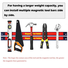 Load image into Gallery viewer, 6 Pcs 18" Magnetic Tool Holder Bar Organizer Storage Rack
