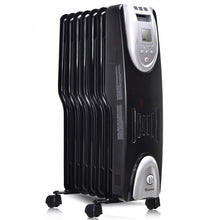 Load image into Gallery viewer, 1500 W Electric Oil Filled Safe Digital Radiator Heater
