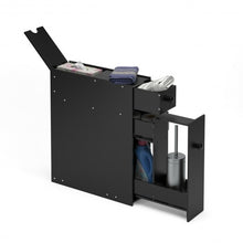 Load image into Gallery viewer, White Bathroom Cabinet Space Saver Storage Organizer
