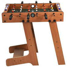 Load image into Gallery viewer, 27" Indoor Folding Christmas Gift Foosball Table
