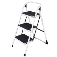 Load image into Gallery viewer, HD 3 Step Ladder Platform Lightweight Folding Stool
