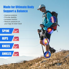 Load image into Gallery viewer, 2 Pack Trekking Hiking Sticks Poles
