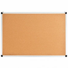 Load image into Gallery viewer, 24" x 36" Aluminum Framed Cork Board Bulletin Board with 12 Pins-2 Pack
