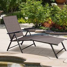 Load image into Gallery viewer, Reward-Outdoor Adjustable Chaise Lounge Chair
