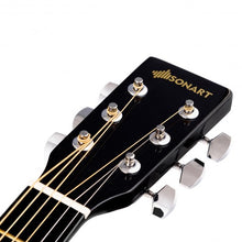 Load image into Gallery viewer, Sonart 41" 6 Strings Acoustic Folk Guitar-Black
