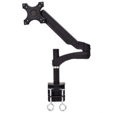 Load image into Gallery viewer, Single Arm TV LCD Monitor Desk Mount Stand Bracket Swivel Gas Spring up to 27"
