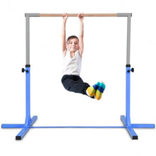 Load image into Gallery viewer, Adjustable Gymnastics Horizontal Bar for Kids-Blue
