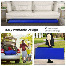 Load image into Gallery viewer, Gymnastics PU Mat  Thick Folding Panel Gym Fitness Exercise-Navy
